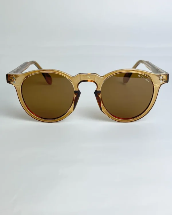 Moscot Marron Clair Round